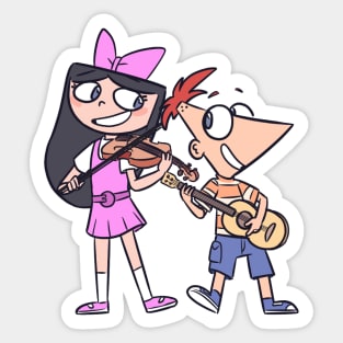 We mix together perfectly <3 Sticker